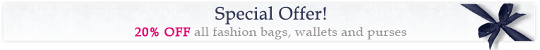Special offer on all Gorjuss bags, wallets and purses
