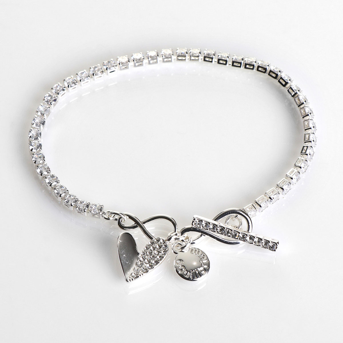 Equilibrium silver plated bracelet store