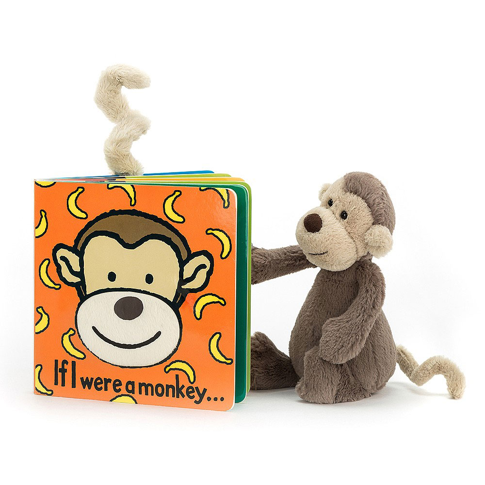 Jellycat i know a monkey book outlet