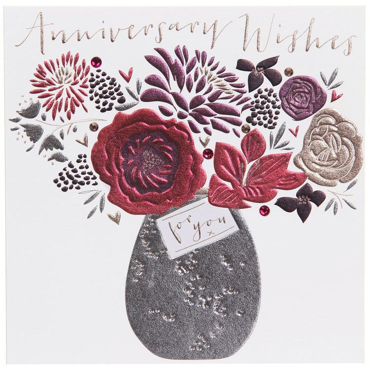  Anniversary  Cards Online Personalised Anniversary  Cards UK