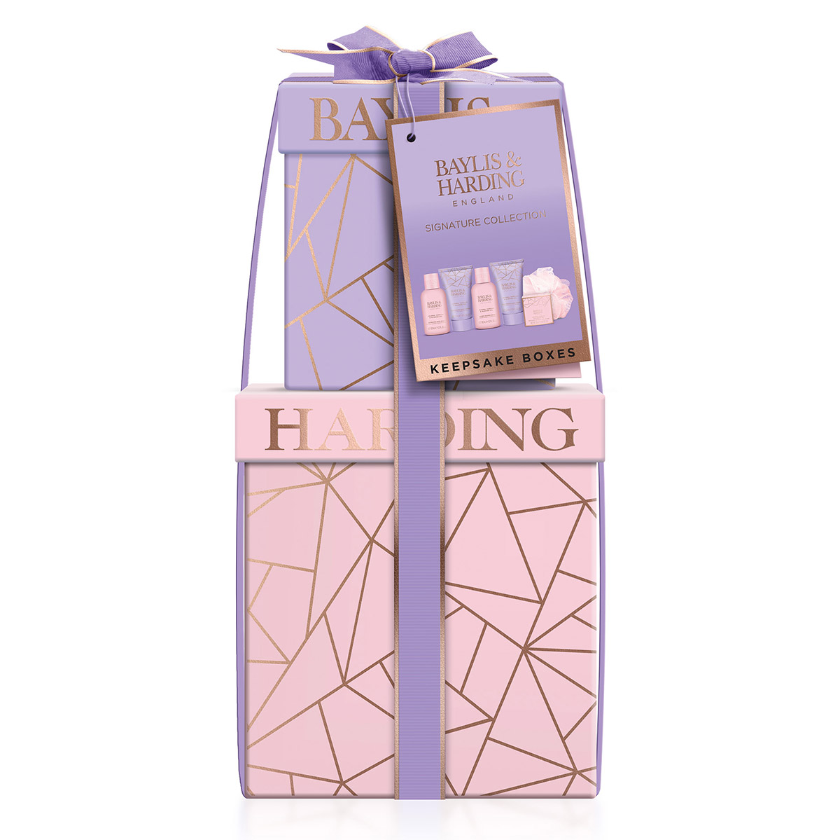 Baylis Harding Jojoba Vanilla Almond Oil Pamper Present Stack Gift Set