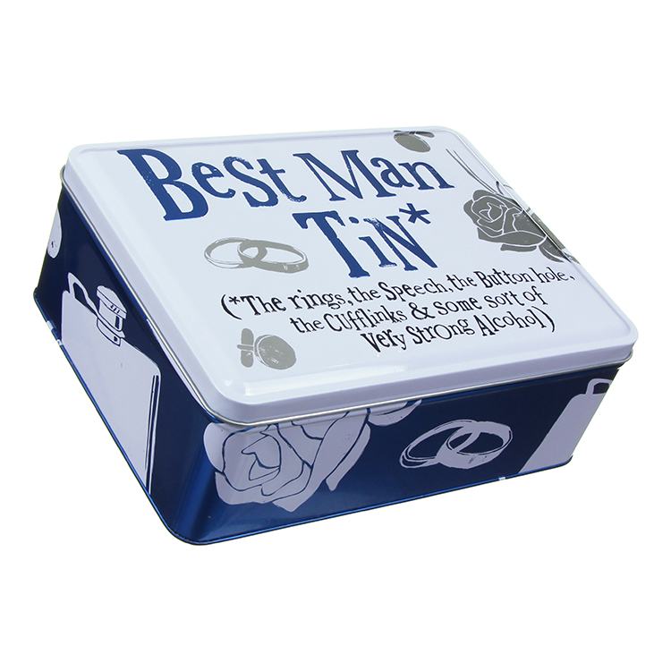 The Bright Side Best Man Tin - 6.79 The Bright Side Best Man Tin