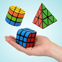 3 Speed Cube Game Pack
