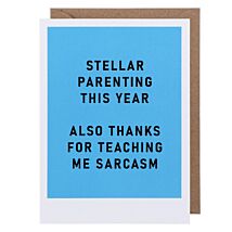 Stellar Parenting Father’s Day Card