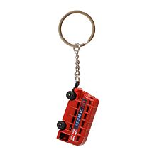 London Bus Metal Keyring
