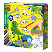 Dinosaur Stamps Set