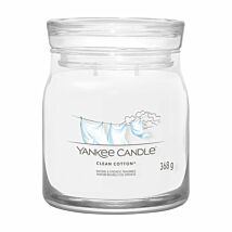 Clean Cotton Signature Medium Jar Candle