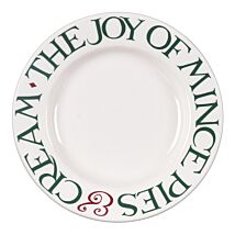 Christmas Toast Joy Of Mince Pies 8 1/2 Inch Plate 