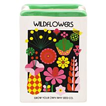 Wildflower Seeds Vase
