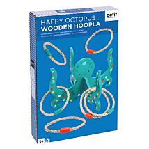 Happy Octopus Wooden Hoopla
