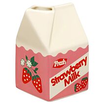 Strawberry Milk Vase
