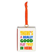 ‘Really Good Book’ Hanging Ornament