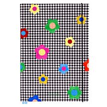 Gingham Garden Embroidered Take Note Extra Large Notebook