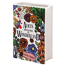 ‘Alice In Wonderland’ Large Book Vase