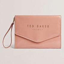 CRINKIE Light Pink Crinkle Envelope Pouch Bag