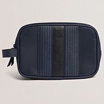 RUSSO Navy Striped Washbag