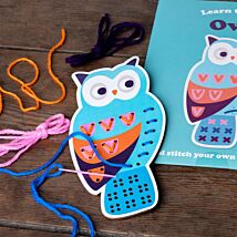 Learn To Sew Wooden Owl