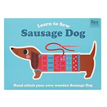 Learn To Sew Wooden Sausage Dog