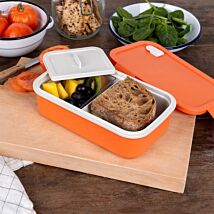 Orange Double Wall Lunch Box