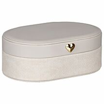 Large Oyster Oval Jewellery Box