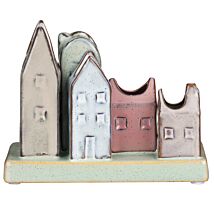 Petite 5 Stems Houses Ornament