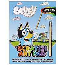 Bluey Scratch Art Pad