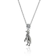 Wild At Heart Penguin Silver Plated Necklace