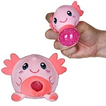 Plush Ball Jelly Axolotl Pink