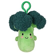 Softlings Salad & Veg Broccoli Plush Key Clip