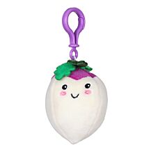 Softlings Salad & Veg Turnip Plush Key Clip