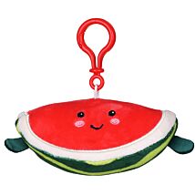 Fruity Foodies Watermelon Plush Key Clip