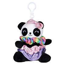 Scrunch Bunch Panda Scrunchies Plush Key Clip