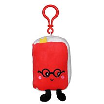 Softlings Schoolies Book Plush Key Clip
