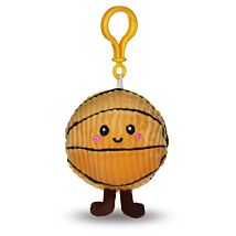 Softlings Sporties Hoops the Basketball Plush Key Clip
