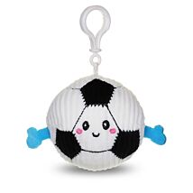 Softlings Sporties Turf The Football Plush Key Clip