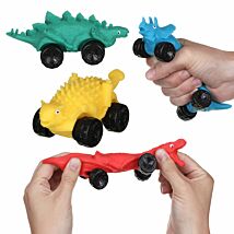 Assorted Dinosaur Stretchy Sand Racers