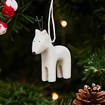 Porcelain Hanger Reindeer