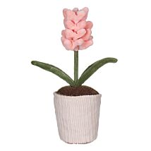 Pink Foxglove Plush Ornament