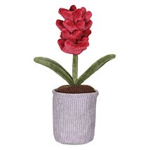 Red Foxglove Plush Ornament