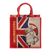 Worn Unicorn Jack Square Jute Bag