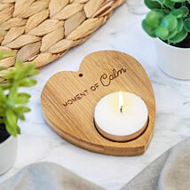 ‘Moment of Calm’ Heart Shaped Tealight Holder
