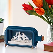 Ship Message in a Bottle Card