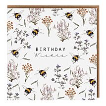 Bumblebee ‘Birthday Wishes’ Birthday Card