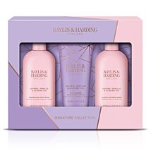 Jojoba, Vanilla & Almond Oil 3 Piece Gift Set