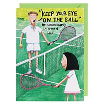 Blah Blah Blah ‘On The Ball’ Greetings Card