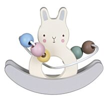 Bambino Wooden Wire And Bead Rabbit Toy