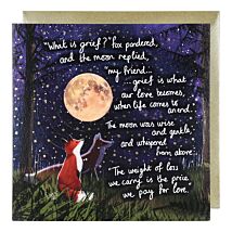 Fox Under The Moon ‘Grief’ Card