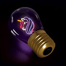 Bulb Fiction Unicorn Lightbulb Shaped Table Lamp
