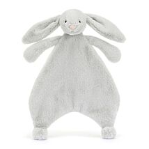 Bashful Silver Bunny Comforter