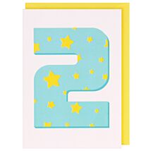 Count Me In 2nd Birthday Card